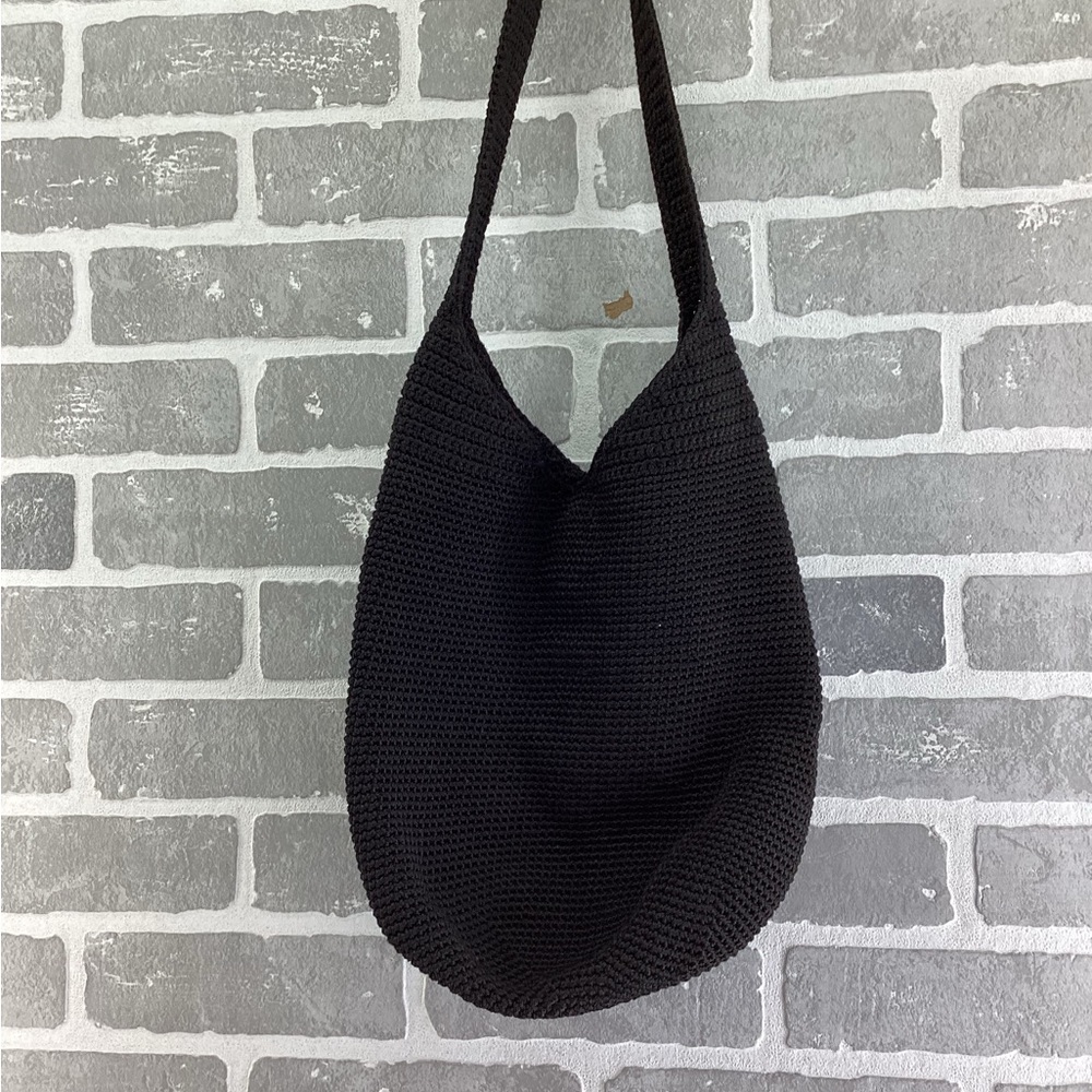 The Sak black knit hobo shoulder purse - Picture 4 of 4